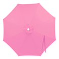 thumbnail image 1 of Almencla Auvent de Parasol de Patio à Haute Densité, Parasol de Table d'Extérieur pour Piscine, Terrasse, Cour, Rose 270 cm, 1 of 8
