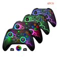 thumbnail image 1 of 4 Pcs Manette Switch, Manette Sans Fil ESYWEN pour Nintendo Switch/Lite/OLED avec Effets Lumineux à 9 Couleurs, Programmable, 1 of 8