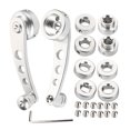 thumbnail image 2 of Aramox Window Crank,2Pcs Alloy Window Handle Riser Winder Crank With Mounting Accessories Fit For Classic Car, 2 of 8