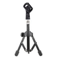 thumbnail image 1 of MS-12 Mini Trépied de Microphone de Bureau Pliable et Ajustable avec Support Pince Micro MC3 pour Réunions, Conférences, Balados, 1 of 7