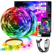 Led Strip Lights,10m 300LED Light Strips with App Control Remote,5050 RGB Led Lights for Bedroom, Music Sync Color Changing Lights for Room Party