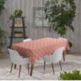 thumbnail image 2 of Vargottam Indoor/OutdoorTablecloth58x120 InchRectangleTablecloth Waterproof PatioTableCloths- Spring/SummerTableCovers for Backyard RectangularTable/BBQs/Picnic -Peach3, 2 of 5