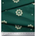 thumbnail image 2 of Soimoi Poly Georgette Fabric Artistic Floral Printed Craft Fabric by the Yard 42 Inch Wide, 2 of 3