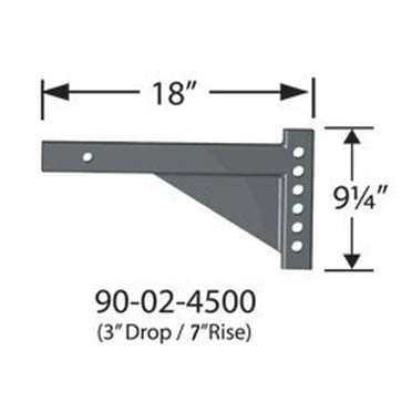 EQUALIZER Weight Distribution Hitch Shank - 90-02-4500
