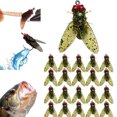thumbnail image 1 of WIFKLSIIPG Fly Fishing (20PCS) New Fly Hook Soft Fish Attractant Fishing Gear, 1 of 3