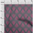 thumbnail image 1 of oneOone Georgette Viscose Fabric Leaves & Floral Block Decor Fabric Printed BTY 42 Inch Wide, 1 of 5