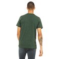 thumbnail image 2 of Bella Canvas Mens CVC Jersey Tee, XS, Heather Forest, 2 of 3