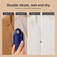 thumbnail image 4 of Graflsoa Compact 1000W Portable Garment Steamer with 13g/min Steam Output, 20s Preheat, 100ml Tank, Auto Shutoff, 5-Hole Ceramic Plate, 180° Rotation, Purple/Blue, 110V US Plug, 4 of 6