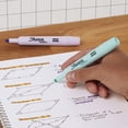 thumbnail image 3 of Sharpie Tank Highlighters, Mild Pastel Colours, Assorted, Chisel Tip, 6 Count, 3 of 6