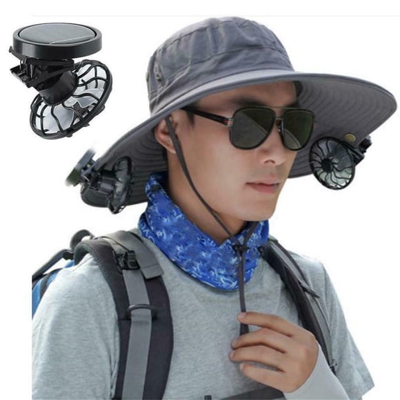 EQWLJWE Summer Saving!Small Solar Fan Clip On,Portable Mini Solar Powered Clip Fan,Mountain Climbing Camping Wilderness Survivalsummer Hat Clip Cooler Fan