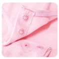 thumbnail image 5 of AherBiu Baby Girl Clothes Rompers Skirt Jumpsuits Solid Color Shorts Rompers Long Sleeve Stretch Ballet Dance Bodysuit Performance Costume, 5 of 5