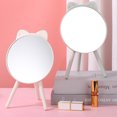 thumbnail image 4 of Miroir de Maquillage pour Bureau avec Lumières DEL, Miroir de Table d'Appoint avec Poignée, 4 of 5