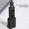 thumbnail image 4 of EGNMCR USB Power Meter DC 4-24V 5A LCD USB A&C Voltage Current Display USB Tester Multimeter Test Speed Of Charger Cables Capacity Of Power Bank, QC 2.0 3.0, Gift, 4 of 9