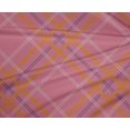 thumbnail image 4 of oneOone Polyester Lycra Fabric Tartan Check Print Fabric By The Yard 56 Inch Wide, 4 of 4
