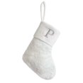 thumbnail image 2 of Aodebiao Personalized Christmas Stocking Embroidered Letter Holiday Sock Fireplace Mantel Decor Gift for Family Festive Home Celebration, 2 of 6