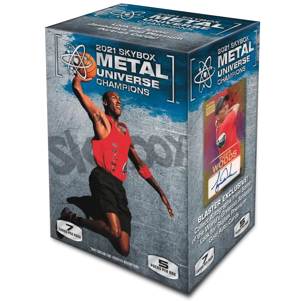 2021 Upper Deck Skybox Metal Universe Champions Trading Cards (Mass Blaster)