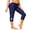 Purple-Hollow out, variant on Swim Pants for Women Solid High Waisted Swim Capris Swimming Leggings