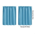 thumbnail image 3 of PRETXORVE Solid Color Curtains Living Room Bedroom Kitchen Partition Curtains Home Curtains, 3 of 3