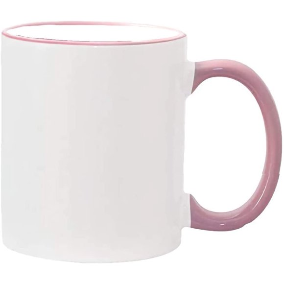 INTBUYING 36pcs 11oz Sublimation Blank Ceramic Mugs Blank Coated Porcelain Sublimation Mugs Coffee Tea Mugs