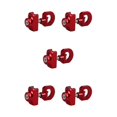 thumbnail image 2 of Decodeary Aluminum Alloy Easy To Install Folding Bike Chain Adjuster For Effortless Installation Lightweight red 5Set, 2 of 6