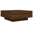 thumbnail image 5 of vidaXL Coffee Table Brown Oak 80x80x31 cm Engineered Wood, 5 of 5