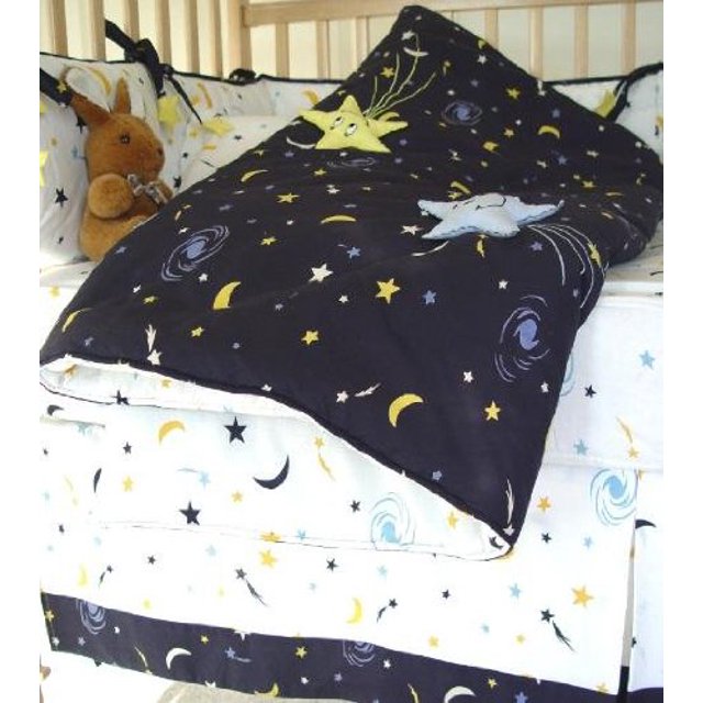 Little Fern SS06001S Little Fern SS06001S Starry Night Crib Sheet
