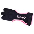 thumbnail image 1 of koolsoo Finger Tab Accessories Leather Warp Back & amp; Compound Bow 3 Black Pink M, 1 of 9