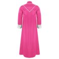 thumbnail image 2 of iiniim Mens Friar Medieval Renaissance Priest Long Robe Church Worship Halloween Party Cosplay Costume Pink L, 2 of 4
