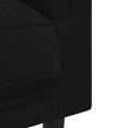 thumbnail image 5 of vidaXL Sofa Chair with Cushion Black Velvet, 5 of 5