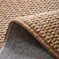 thumbnail image 4 of Weloille Semicircular Faux Sisal Door Mat, Non-Slip Low Profile Entryway Rug, Dirt Resistant Absorbent Welcome Mat for Front Door Porch Entrance Indoor Outdoor Use, 4 of 6