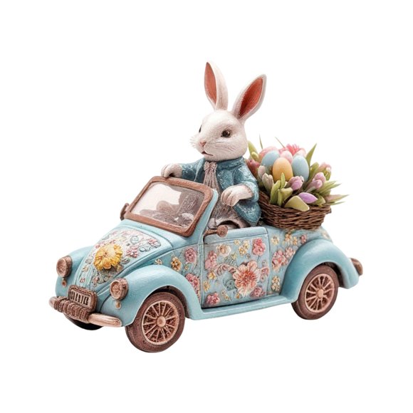 Easter Decorations for The Home Easter Rabbit Egg Acrylic Desktop Decoration Holiday Decoration Hollow Out Decorationeaster Decorations for Table