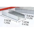 thumbnail image 2 of XIANXIAN 1000 Staples, Standard 1/4 Inch Length, 24/6 | Fits 25, 40 and 60 Sheet Capacity Staplers, Jam Free Sharp Chisel Point, 1 Boxes of 1000 Staples, Fits Standard Staplers, 2 of 3