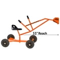 thumbnail image 4 of Big Dig and Roll Special Edition Sandbox Digger w/ 360 Degree Rotation, Orange, 4 of 6