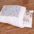 thumbnail image 1 of LSLJS Lit pour Chat Doux et Chaud pour l'Hiver, Nid pour Animaux de Compagnie Fermé Amovible Lavable Lit pour Chat Nid Chaud pour Animaux de Compagnie en Hiver, 1 of 2