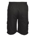 thumbnail image 4 of Men's Cargo Shorts Plus Size Big and Tall Cargo Shorts Multi-Pockets Relaxed Summer Drawstring Beach Shorts Pants, 4 of 4