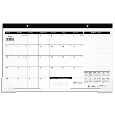 At-A-Glance Desk Pad Calendar
