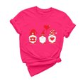 thumbnail image 2 of Meichang T-Shirts de la Saint-Valentin pour Femmes, T-Shirts Graphiques Amusants de la Saint-Valentin, Manches Courtes, Col Rond, T-Shirts de Fête en Liquidation, Cadeaux de la Saint-Valentin, 2 of 6