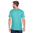 thumbnail image 2 of Jerzees T-Shirt Col Rond pour Hommes, Mélange Premium, TG, Bleu Scuba, 2 of 3