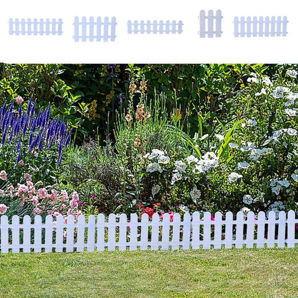 Sentmoon Decorative Garden Fence Fence for Garden Mini Garden Fence Panels Small Yard Border Fence Decorative Outdoor Barrier for Lawn Patio Flower Bed Pathway Edging Easy Install for Landscaping