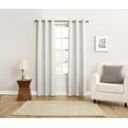 thumbnail image 1 of MAINSTAYS Textured Thermal-Lined Grommet Window Curtains Panel, 1 of 1