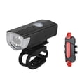 thumbnail image 2 of Kit de Lumière avant et Arrière à LED avec 3 Modes d'Éclairage Phares Rechargeables pour Vélos Câble de Charge USB Inclus, 2 of 9