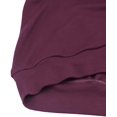 thumbnail image 4 of Women's Long Sleeve Tunics Color Block Cutout Sweatshirt Loose Fit Tops, 4 of 5
