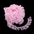 thumbnail image 3 of Lace pleats border Ribbon lace ribbon Lace border Lace border 1 # Pink, 3 of 8