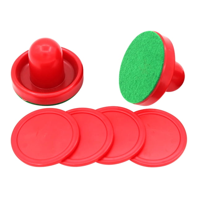 MasteelfCA 1 Set Table Pushers Pucks Air Hockey Pucks Replacement Round Pucks for Game