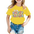 thumbnail image 2 of TZEWGL Cute Shirt For Infnat Cartoon Prints Short Sleeve Round Neck Blouse For Kids size 10-11T, 2 of 3