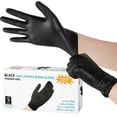 thumbnail image 1 of 100PCS Professional Nitrile Gloves Multi-Purpose Vinyl Gloves Safety Work Gloves Latex Powder Free Gardening Nitrile Gloves for Home Kitchen Outdoor Use 9 Inch, 1 of 8