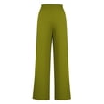 thumbnail image 3 of Pants for Women, Womens Fashionable Striped Printed Drawstring Wide Leg Pants, 3 of 4