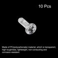 thumbnail image 3 of Unique Bargains M3x12mm Plastic Phillips Machine Screws, PC Flat Head Machine Bolts 10 Pack, 3 of 4
