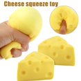 thumbnail image 3 of 1x Squeeze Cheese Toy Cheese Cup Pinch Creative Sensory Toy GX X5S8, 3 of 9