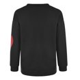 thumbnail image 5 of Ketyyh-chn99 T-Shirts Femme Blouse Ample Confortable Manches Longues Col Rond Tunique Ligne A Blouse Noir, TG, 5 of 5